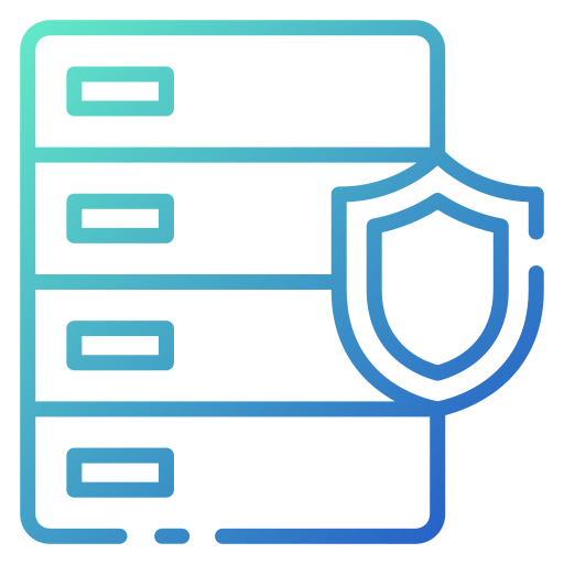 protección de datos icono gratis