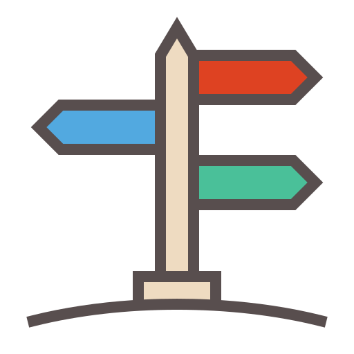 Direction free icon Direction free icon