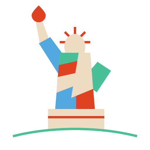 estatua de la libertad icono gratis