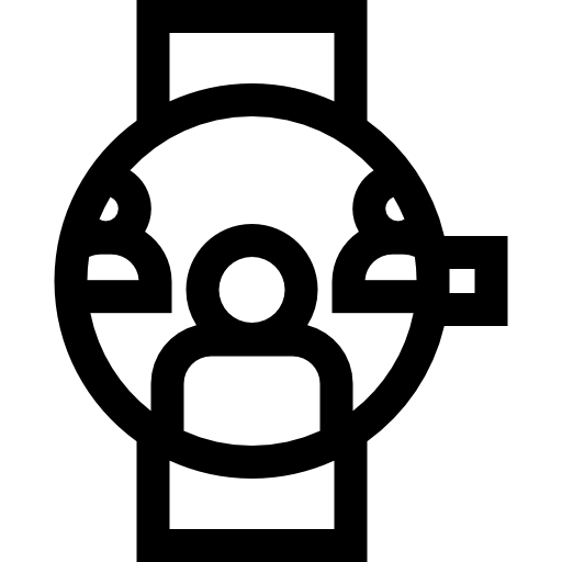 reloj inteligente icono gratis