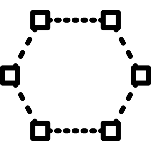 hexagone Icône gratuit