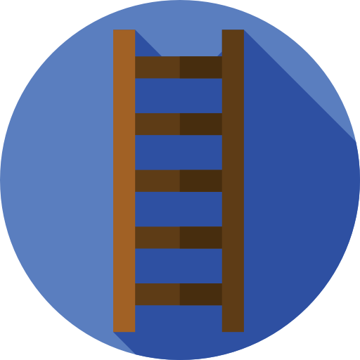 escalera icono gratis