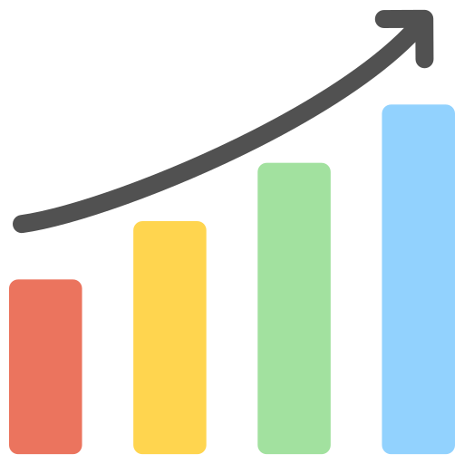 Growth graph Generic Flat icon