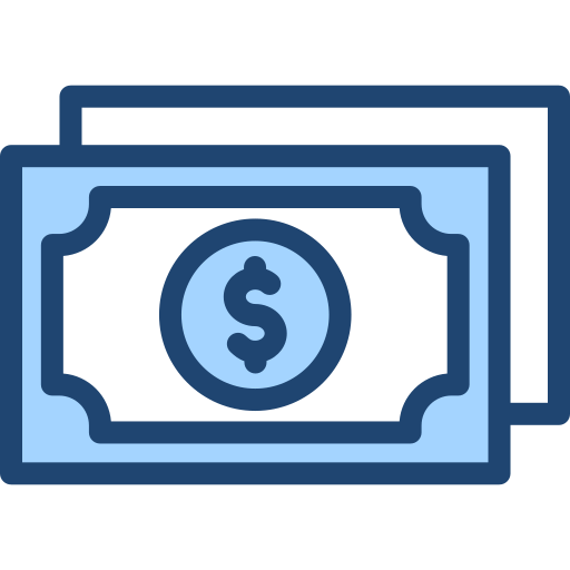 Banknotes Generic Blue icon