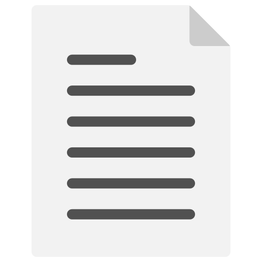 Document - free icon