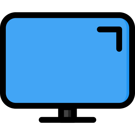 Monitor Generic Outline Color icon