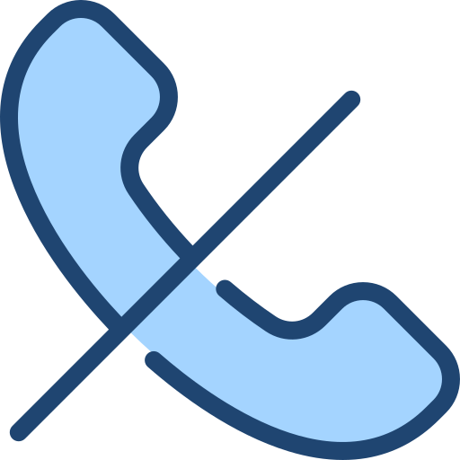 pas de téléphone Icône gratuit pas de téléphone Icône gratuit