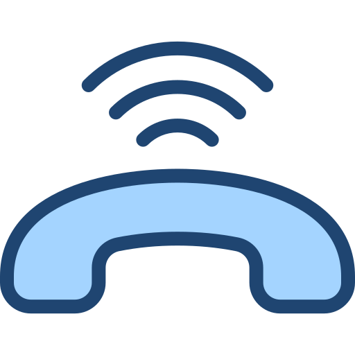 teléfono sonando icono gratis