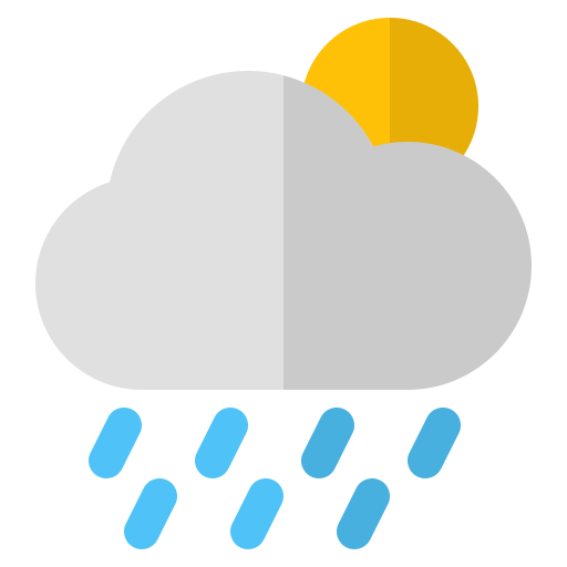 lluvia pesada icono gratis