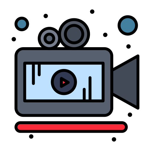 câmera de vídeo grátis ícone câmera de vídeo grátis ícone
