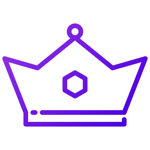 Crown Generic Gradient icon