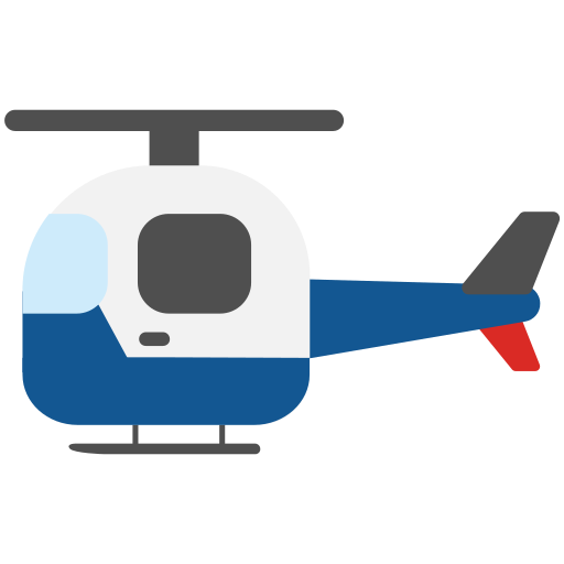 helicóptero icono gratis