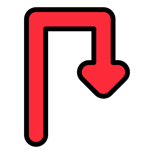 flecha hacia atrás icono gratis