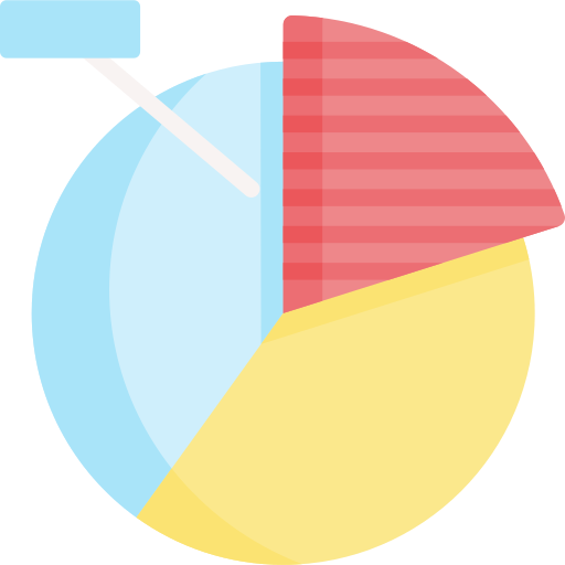 gráfico circular icono gratis