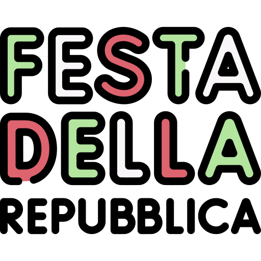 festa della repubblica icono gratis