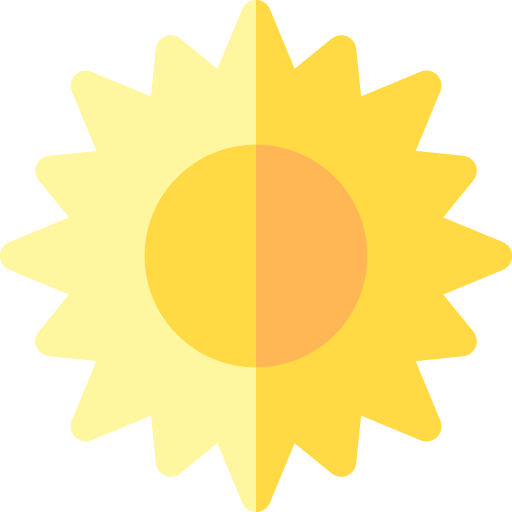 Sun free icon