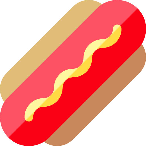 hot dog icono gratis