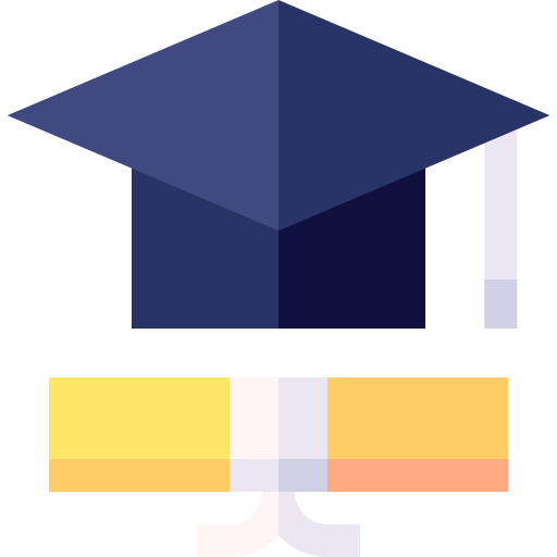 sombrero de graduacion icono gratis