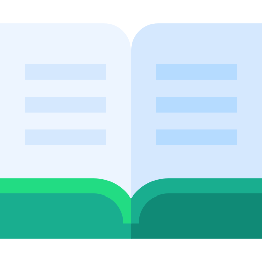 Book Basic Straight Flat icon