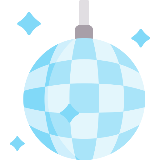 Disco ball Special Flat icon