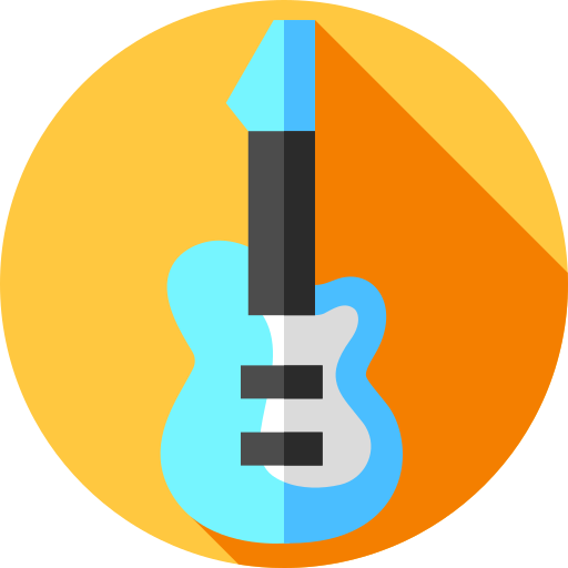 guitarra icono gratis