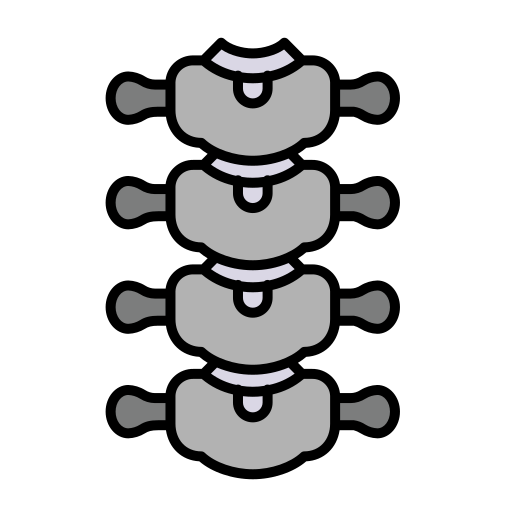 columna vertebral icono gratis