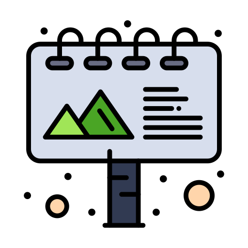 cartelera icono gratis