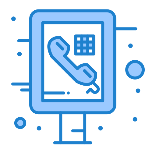 cabina de teléfono icono gratis