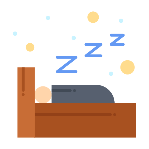 dormido icono gratis