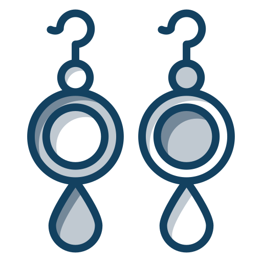des boucles d'oreilles Icône gratuit des boucles d'oreilles Icône gratuit