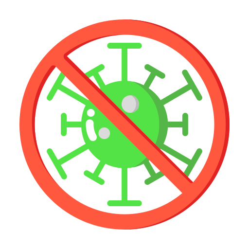 No virus - free icon