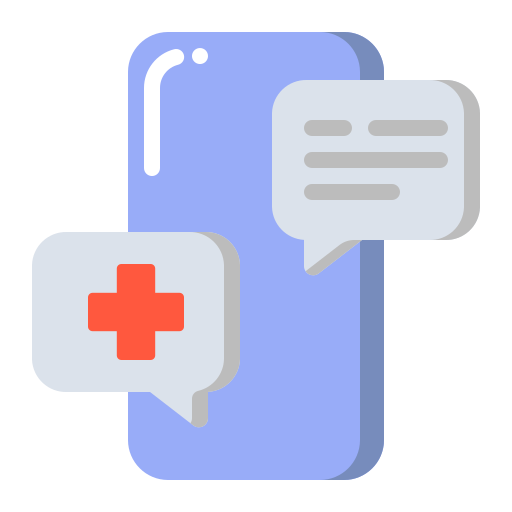 télémédecine Icône gratuit télémédecine Icône gratuit
