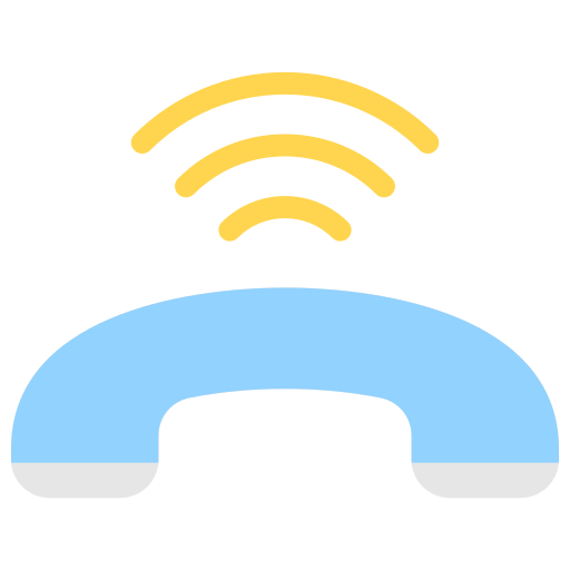teléfono sonando icono gratis
