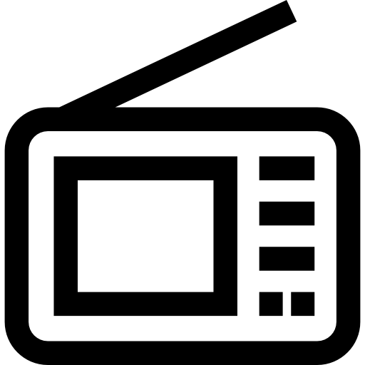 라디오 무료 아이콘