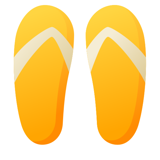 Flip flops Generic Flat Gradient icon