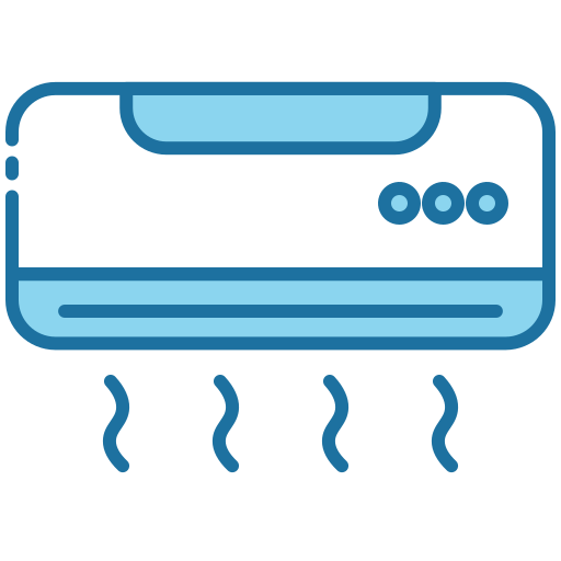 Air conditioner Generic Blue icon