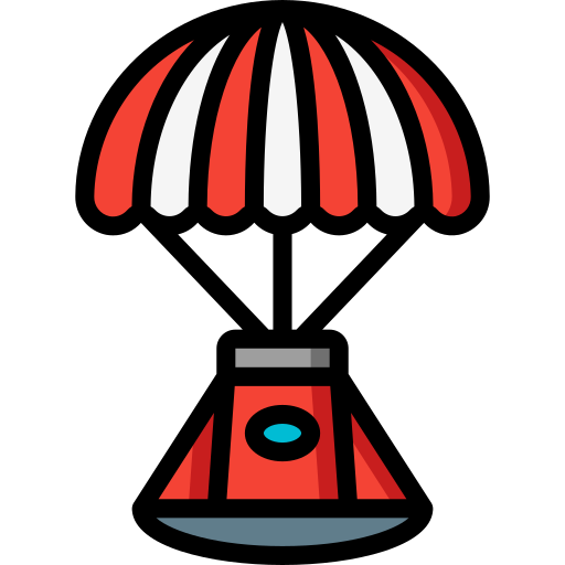 parachute Icône gratuit parachute Icône gratuit