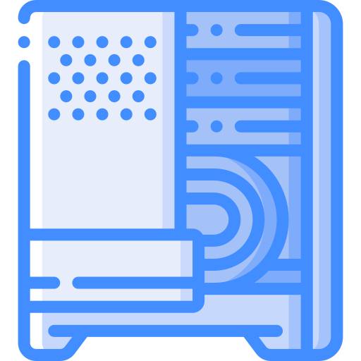 pc de la torre icono gratis