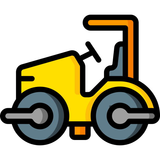 Road roller - Free construction and tools icons