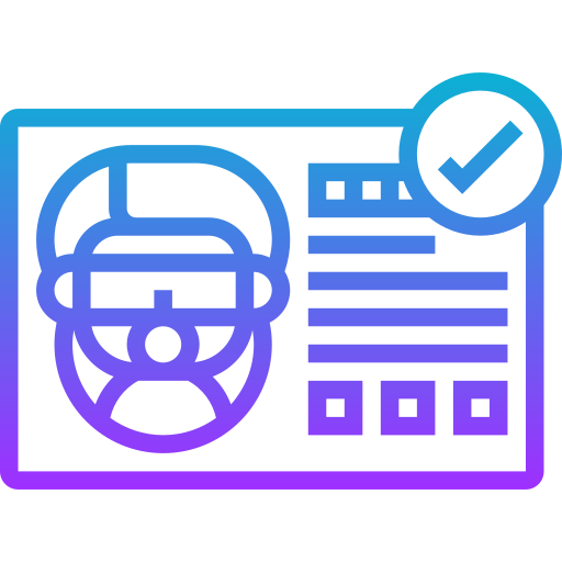 Certification free icon
