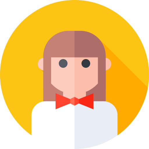 Waitress free icon