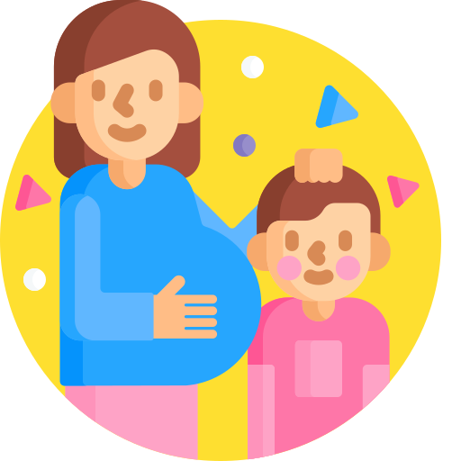 Mother Detailed Flat Circular Flat icon