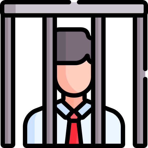 prisionero icono gratis
