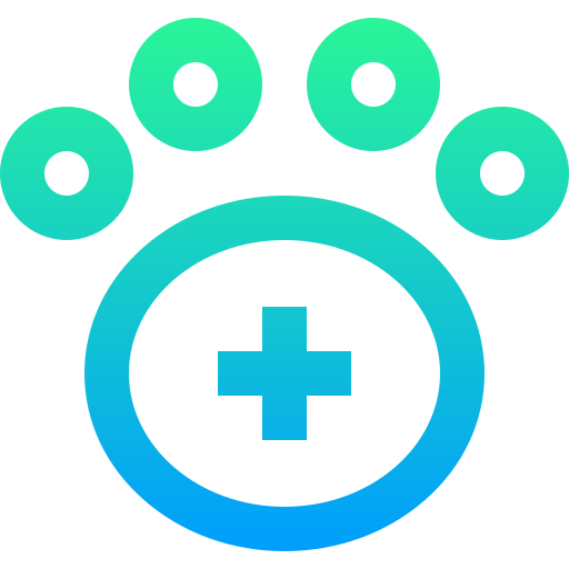 cuidado de mascotas icono gratis