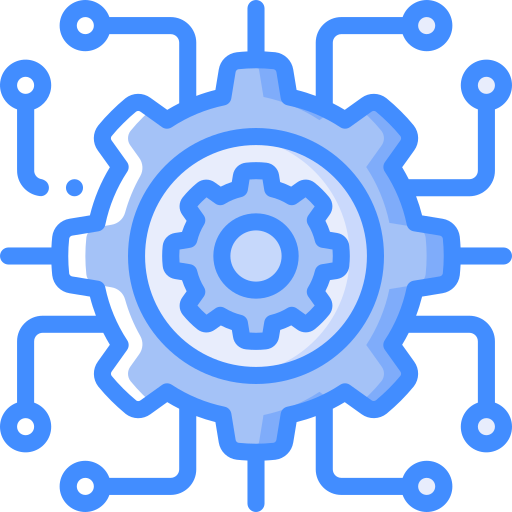 Automation Basic Miscellany Blue icon