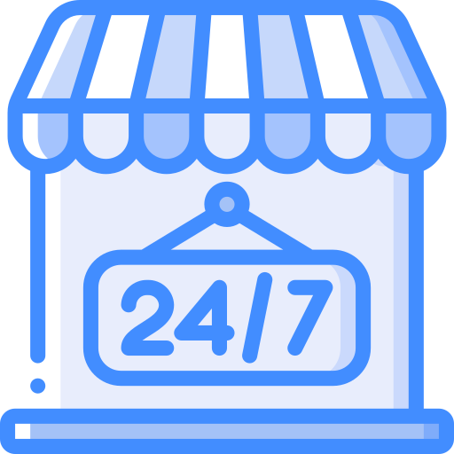 24 hours free icon