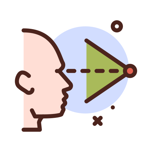Eye recognition free icon
