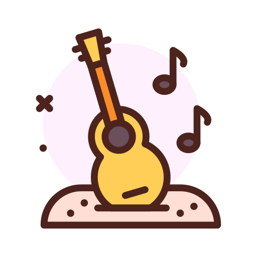 guitarra icono gratis