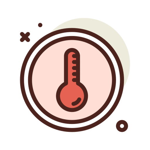 Temperature free icon
