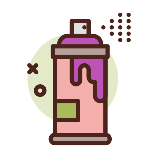Spray free icon